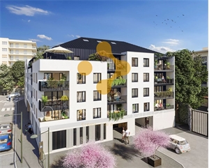 appartement à la vente -   73100  AIX-LES-BAINS, surface 43,68 m2 vente appartement - APR743018